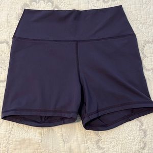 Purple FLEO true high contour shorts